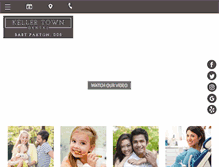 Tablet Screenshot of kellertowndental.com